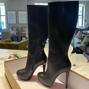 King Calf Bianca Louboutin Boots size 42 true size